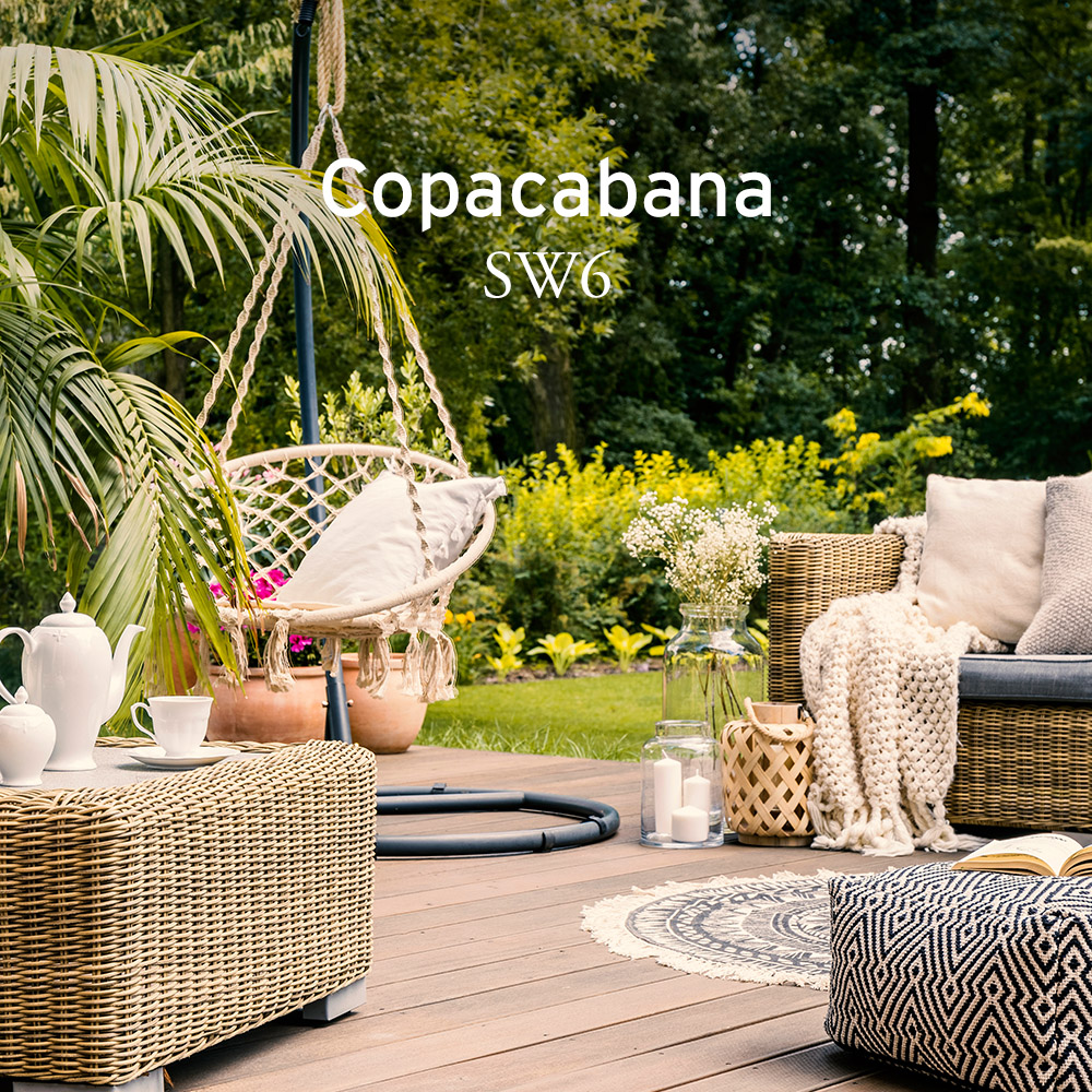 Copacabana garden set-up